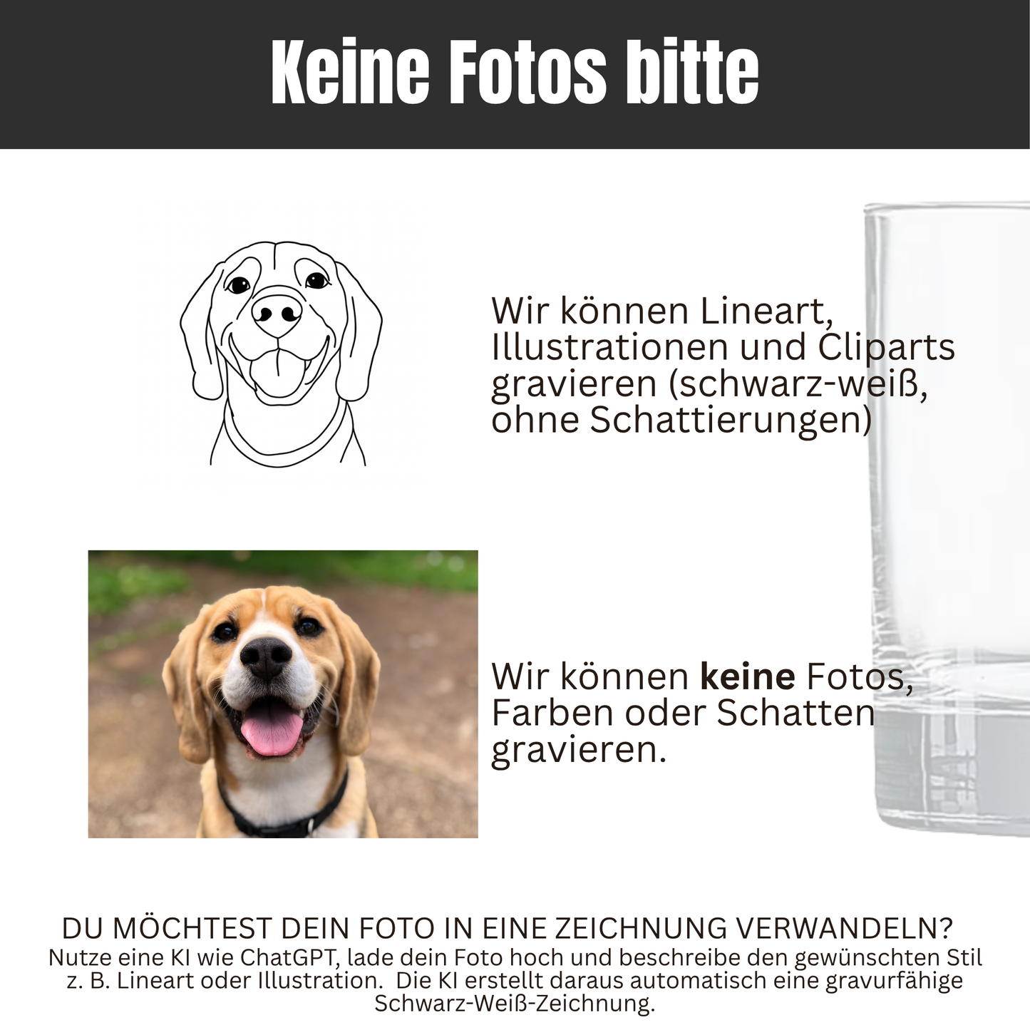 Whiskyglas Geschenkset mit eigenem Logo