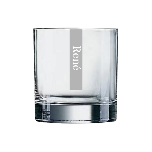 Personalisiertes Whiskyglas mit Name